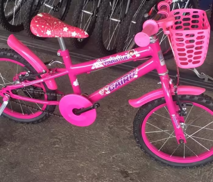 Bicicleta infantil feminina em promoção