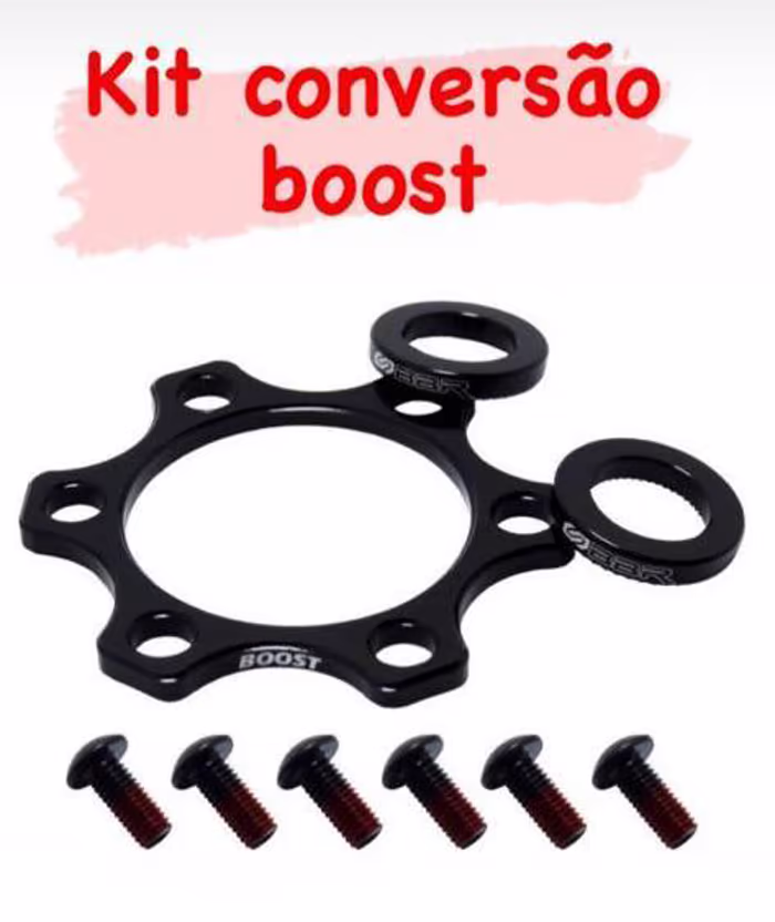 Kit de conversão Boost para transformar a bicicleta em elétrica