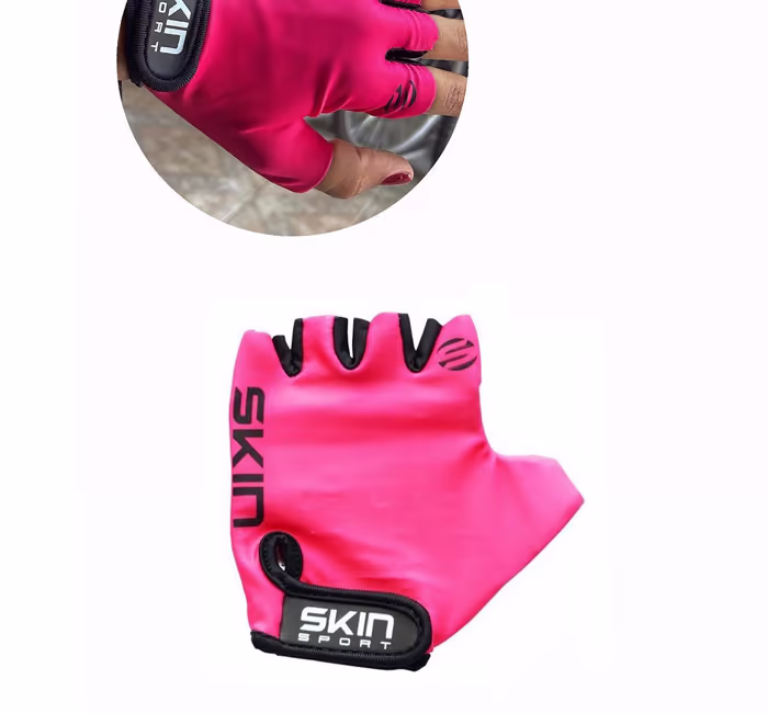 Luva de ciclismo feminina